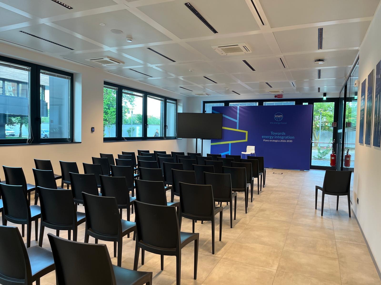 Dettaglio interno del progetto di Torino